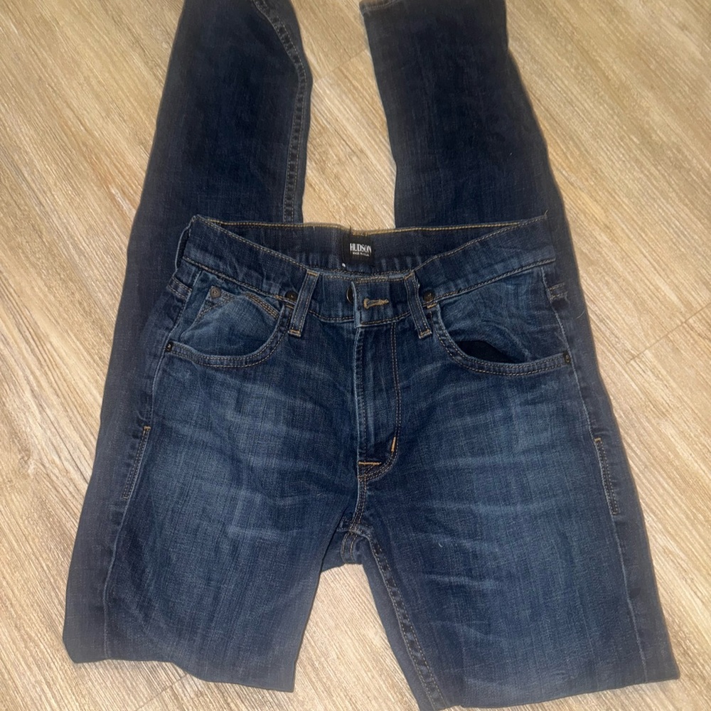 Hudson Jeans Women’s Dark Indigo Slim Straight Jeans